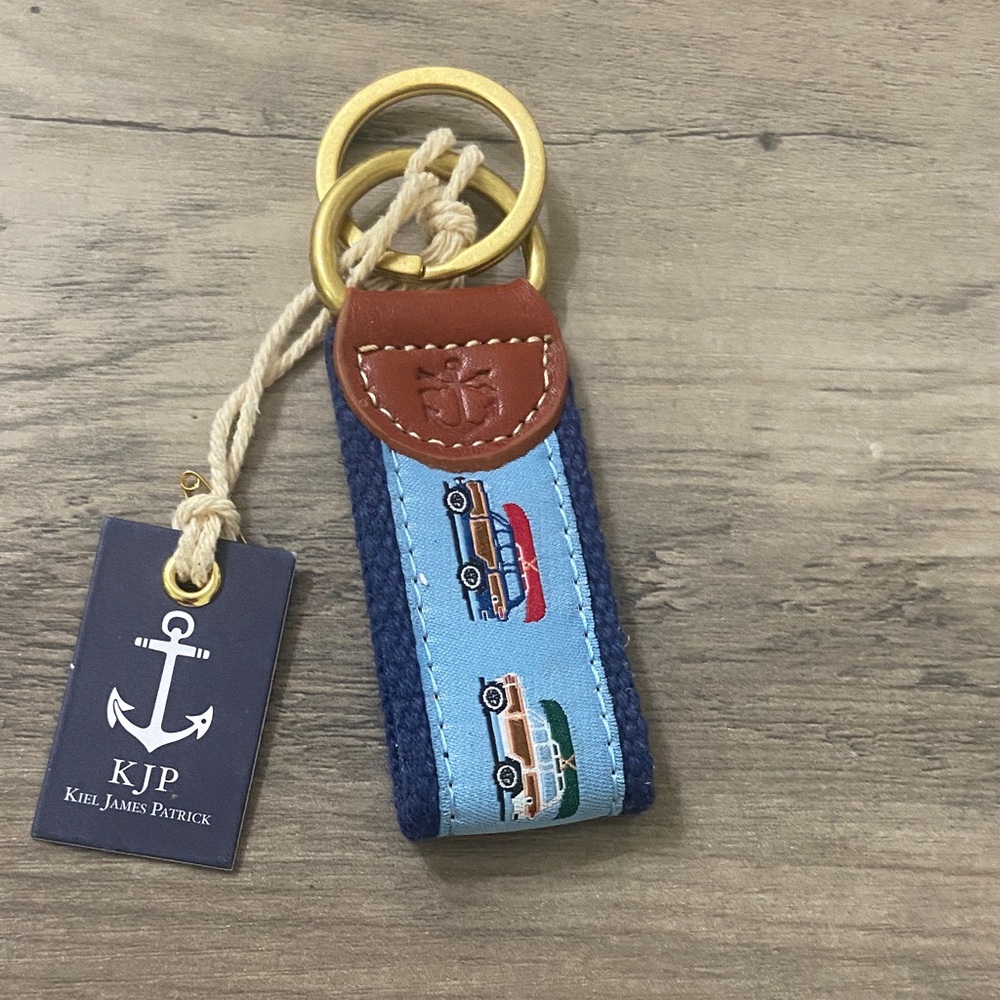 Kiel James Patrick Nautical Keychain with Car Design